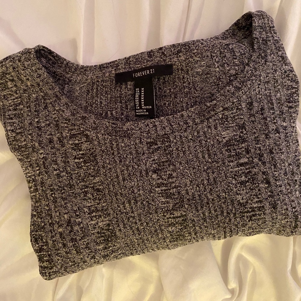 Soft long-sleeve dress